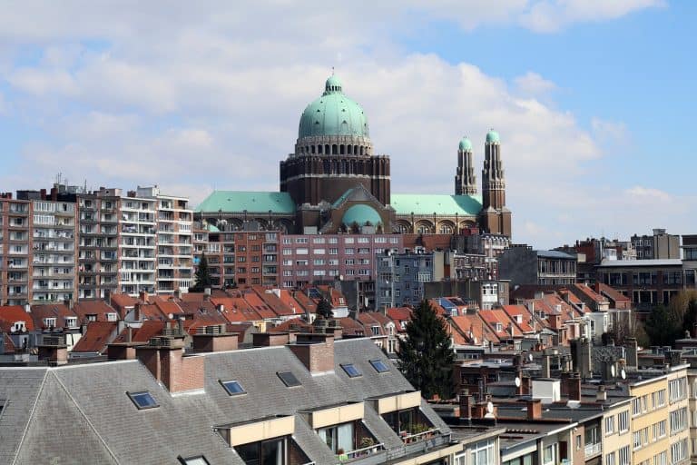Brussels Lockdown City Basilica  - JessicaJohnson / Pixabay