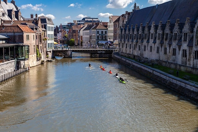גנט היא אחת הערים היפות וההיסטוריות בבלגיה